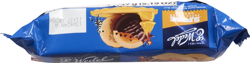 Gâteaux Jaffa Supreme Wedel Orange en Chocolat Noir, 147g