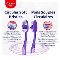 Paquet écono de 4 brosses à dents souples Colgate Extra Clean Paq. de 4