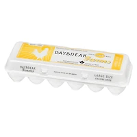 Daybreak Farms gros œufs bruns Compte de 12