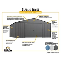 Arrow Classic, 14 x 17, Charbon
