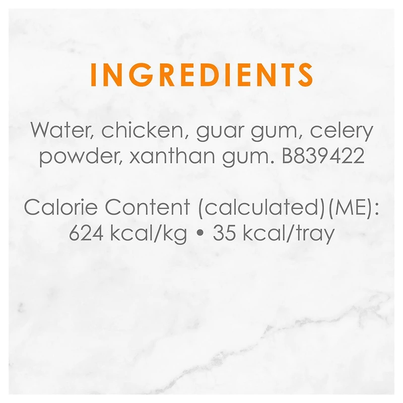Fancy Feast Hors d'Oeuvre Amuse-Gueule au Blanc de Poulet Nourriture pour Chats 57g 57 g