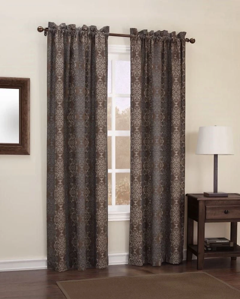 Sun Zero Henna Grommet Curtains