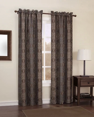 Sun Zero Henna Grommet Curtains