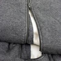 Juddlies Designs - Nouveau-né, Bébé, Tout-petit - Collection Respirez EZE - Sac de nuit en coton - Couverture portable - Fermeture éclair de sécurité à 1 sens - Gris clair moucheté