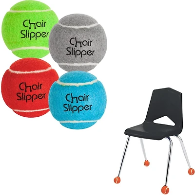 Merangue Pantoufles de Chaise, Assorti, Paquet de 8