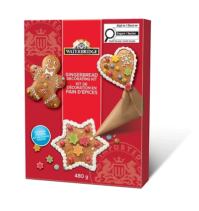 WB ASST GINGERBREAD DECORATION KIT, WB ASST GINGERBREAD DECORATION KIT