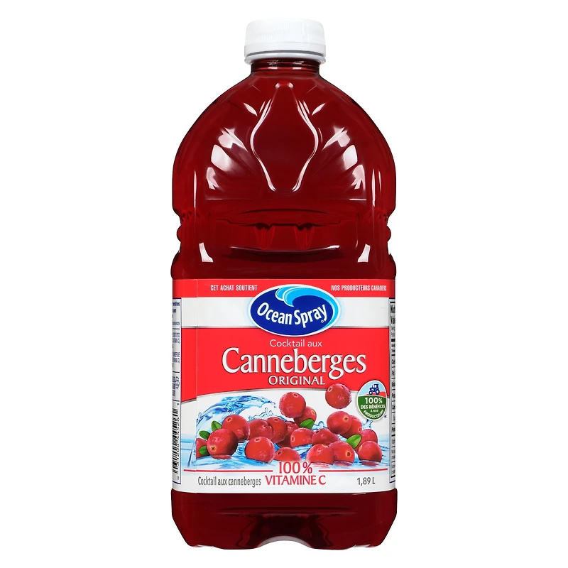 Cocktail aux canneberges Ocean Spray 1,89 l