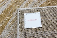 ECARPET Neela Ivory/Gold Rug