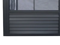 Gazebo Penguin Florence Add-A-Room 8 ft. x 12 ft. in Black