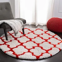 Safavieh Barcelona Anabelle Geometric Shag Area Rug
