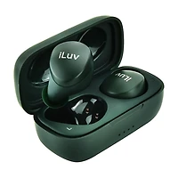 iLuv Bubble Gum Air True Wireless Bluetooth 5.0 In-Ear Earbuds with Charging Case