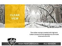 Autodrive 22" Conventional Wiper Blade, 2.36" W x 0.79" D x 27.05" H