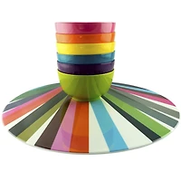 French Bull - 6 pc 5" Small Bowl Set - Rainbow