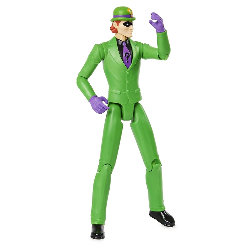 Batman, Figurine articulée The Riddler de 30 cm, Jouets pour garçons et filles à partir de 3 ans