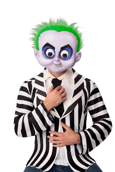 Beetlejuice Googly Eyes Mask