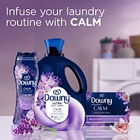 Assouplissant textile liquide Downy Ultra doux et frais, Calme, parfum Lavande et gousse de vanille, assouplissant textile Downy, assouplissant pour la lessive