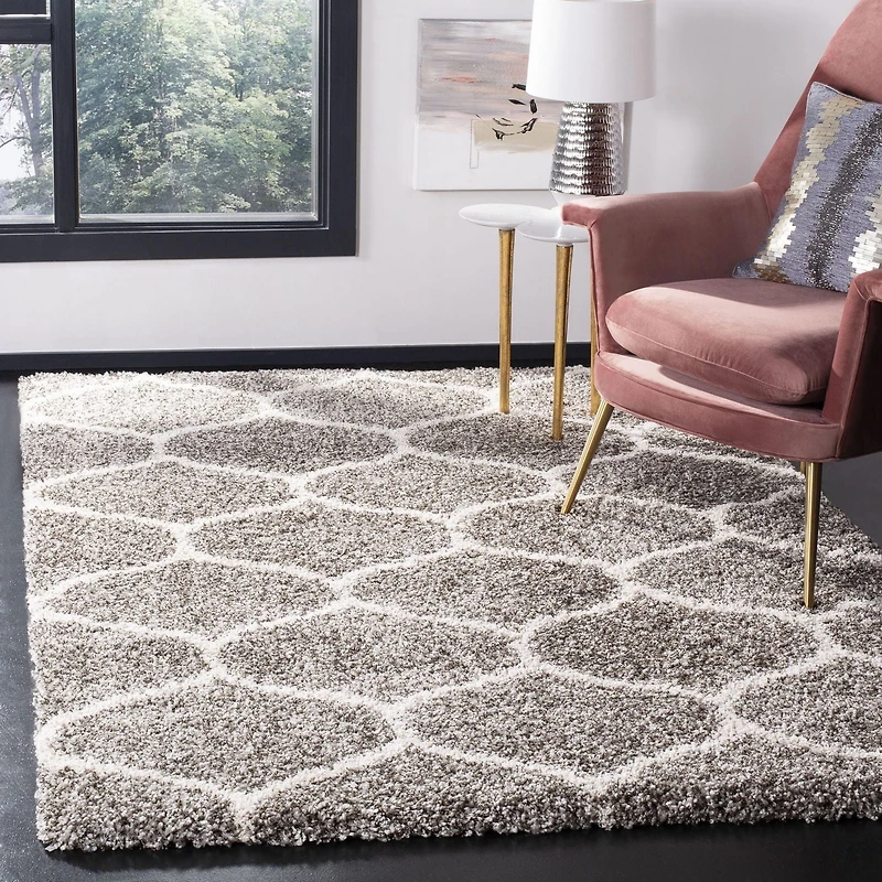 Safavieh Hudson Arline Geometric Shag Area Rug