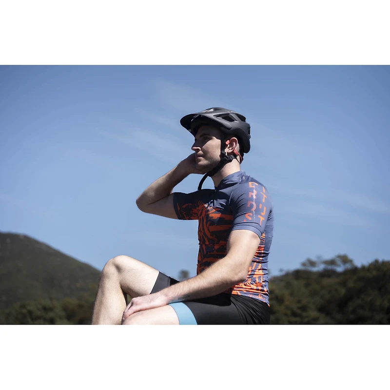 Shokz - OpenRun, Bone Conduction Sports Headphones, Red