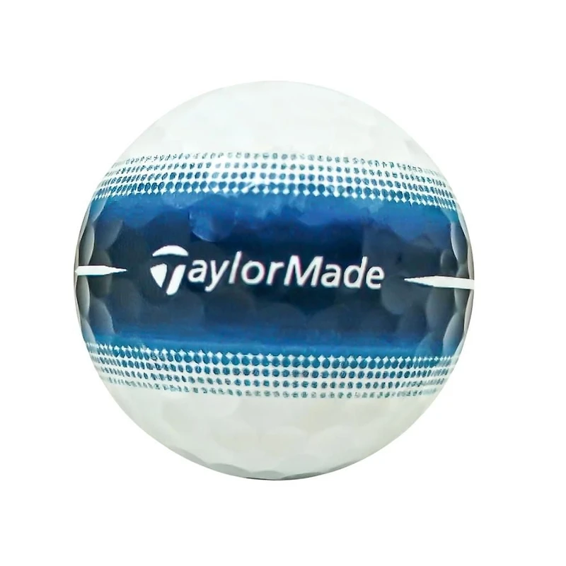 Mulligan - 60 Taylormade Tour Response Stripe 5A Mint Recycled Used Golf Balls, Blue