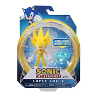 Super Sonic (Moderne) avec Émeraude du chaos bleu pâle