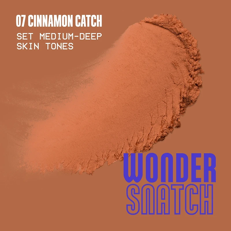 NYX Professional Makeup Wonder Snatch Poudre Libre Fixatrice, Cinnamon Catch