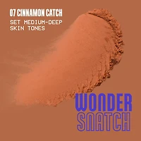 NYX Professional Makeup Wonder Snatch Poudre Libre Fixatrice, Cinnamon Catch