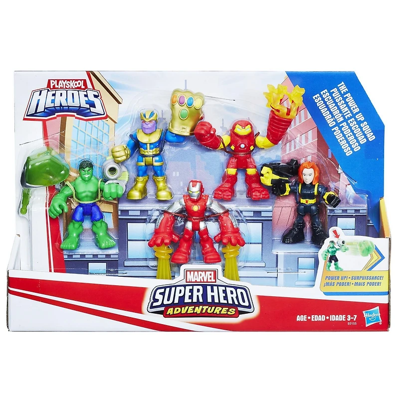 Playskool Heroes Marvel Super Hero Adventures - Puissante escouade