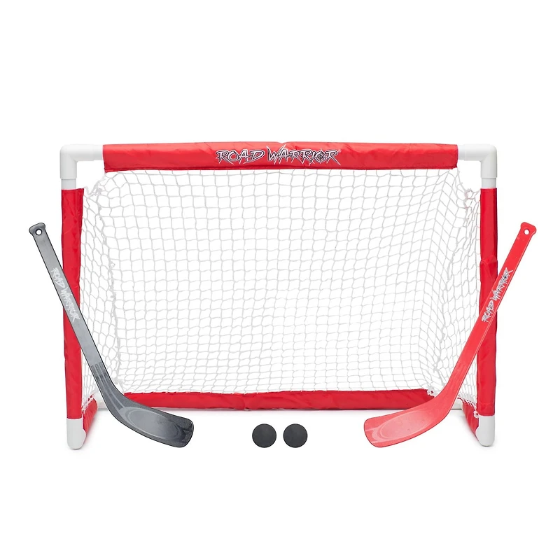 Ensemble de mini buts de hockey Road Warrior