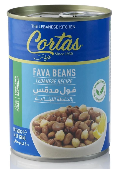 Cortas feve gourganes Recette Libanese 400 g