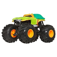 Hot Wheels Monster Trucks, Oversized Monster Truck in 1:24 Scale, Teenage Mutant Ninja Turtles