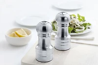 Salière et poivrière Century de Trudeau Maison en acier inoxydable de 11,5 cm (4,5 po) Salière & poivrier acier inox