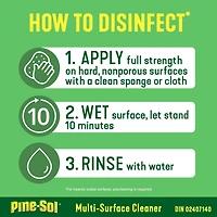 Nettoyant multi-surface Pine-Sol®, parfum original, 4,25 L Tue 99,9 % des germes*