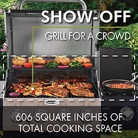 Cuisinart Four Burner Gas Grill avec deux vannes de carburant