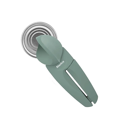 Starfrit Mightican Can Opener with Soft Grip Handle, Sage, H-STARFRIT MIGHTICAN SAGE