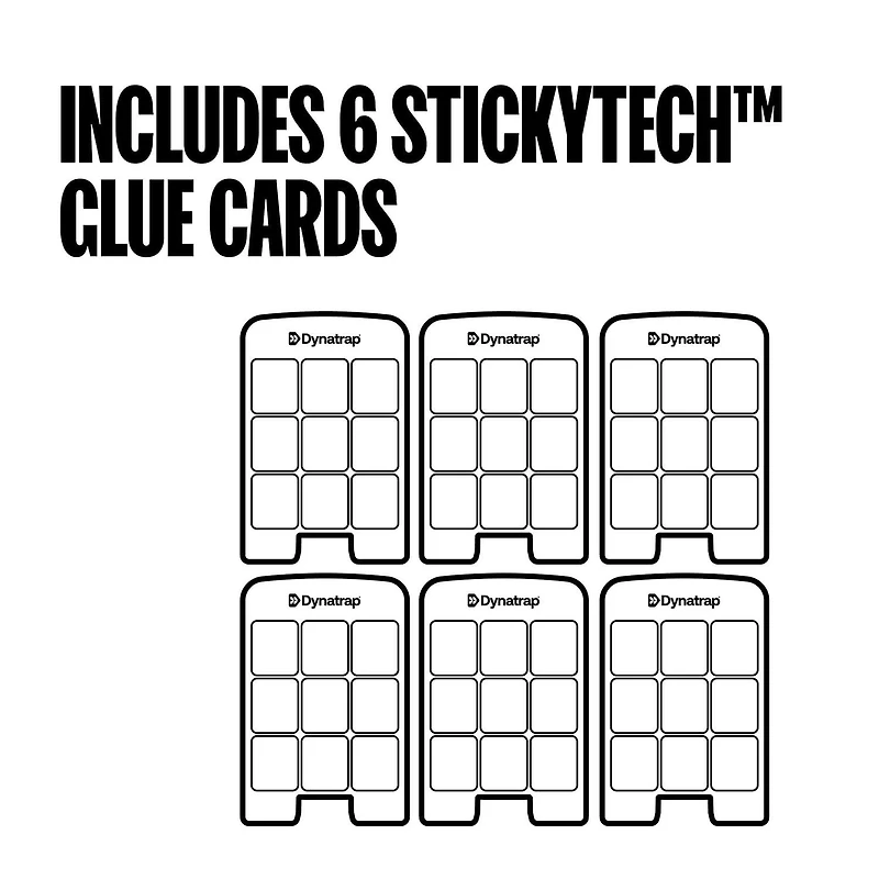 Dynatrap Glue Card Refills for Indoor Fly Trap