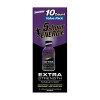 5 Hour Energy Extra Fort Raisins