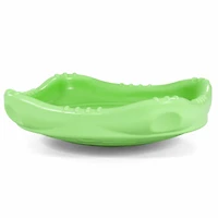 Simplay3 Rock and Spin Sensory Wobble Disk XL, Climbing Dome for Toddlers and Kids Rocking and Climbing, Indoor/Outdoor, Ages 2-12 Years Lime Sherbert X-Large