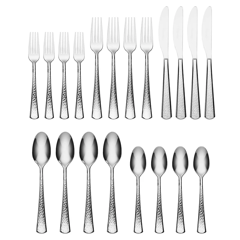 ONEIDA 365 ETTA 20PC FW SET, 20 Pc Flatware Set