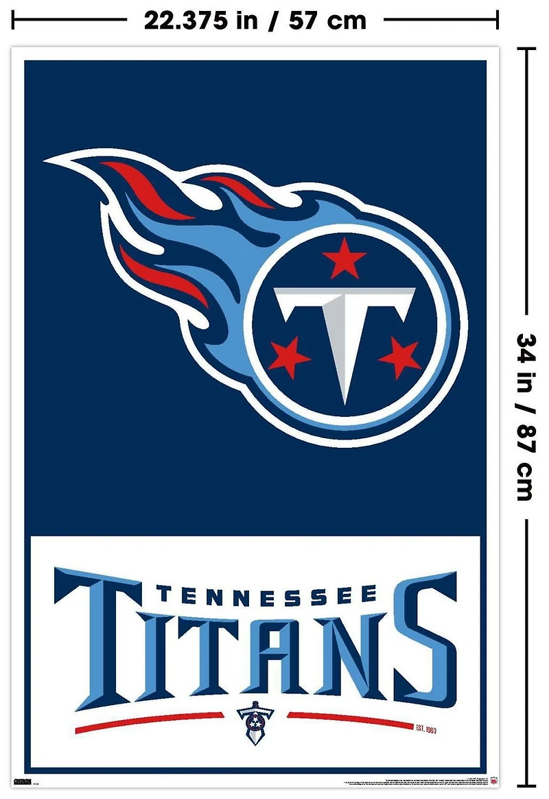 Logo 21 des Titans du Tennessee de la NFL