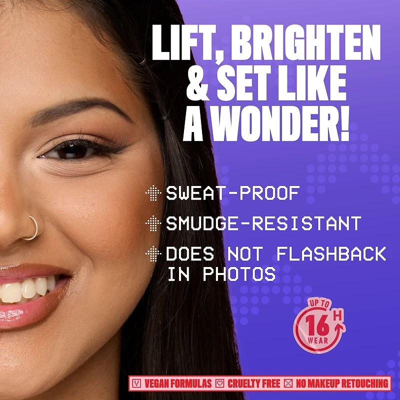 NYX Professional Makeup Wonder Snatch Poudre Libre Fixatrice, Cinnamon Catch