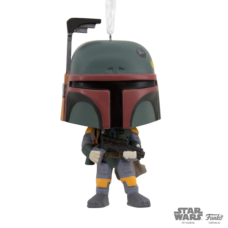 Décoration Hallmark de Noël (Boba Fett, La Guerre des étoiles, Funko POP!)