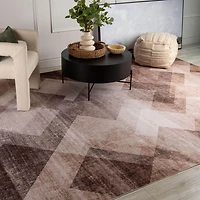 Rug Branch Emir Collection Traditional Geometric Water-Repellent Area Rug