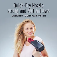 Sèche-cheveux à particules nanoe™ hydratantes EHNA65 de Panasonic