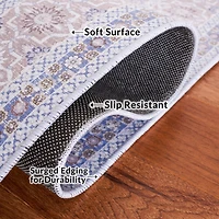SAFAVIEH Tucson Diego Traditional Machine Washable Area