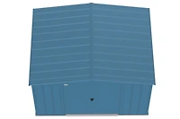 Arrow Classic Steel Storage Shed, 10x8, Blue Grey