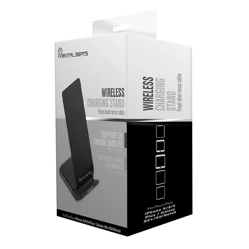 Support de charge sans fil M Mental Beats - Noir