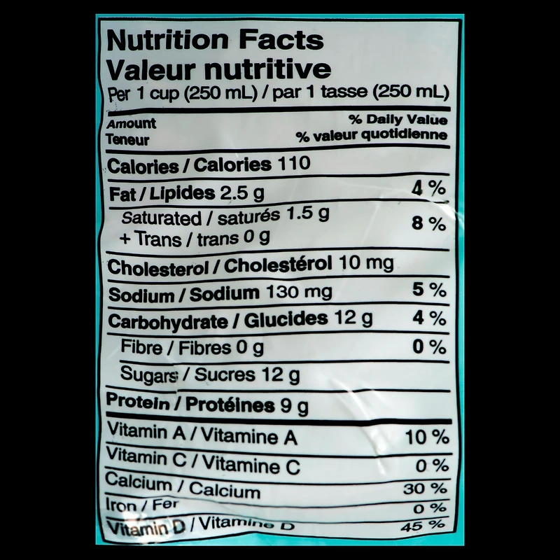 ADL 1% Milk, ADL 1% Milk Poly Bag 3L