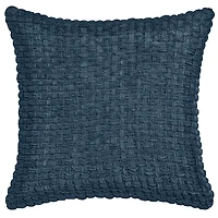 Fabstyles Chenille Basket Weave Polyester Cushion with Poly-Insert Decorative Accent Cushion for Sofa Couch Bedroom Living Room18 X 18 with Zipper