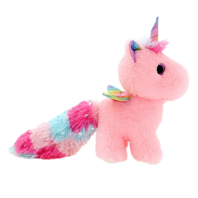 Tout pour Célébrer Saint-Valentin Jouet en peluche de taille moyenne avec une grande queue, Pegasus