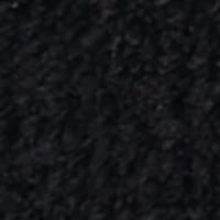 Tapis de Bain Mainstays Racetrack 100% Coton Noir Bath Rug, 17" x 24" Tapis de bain antidéparant
